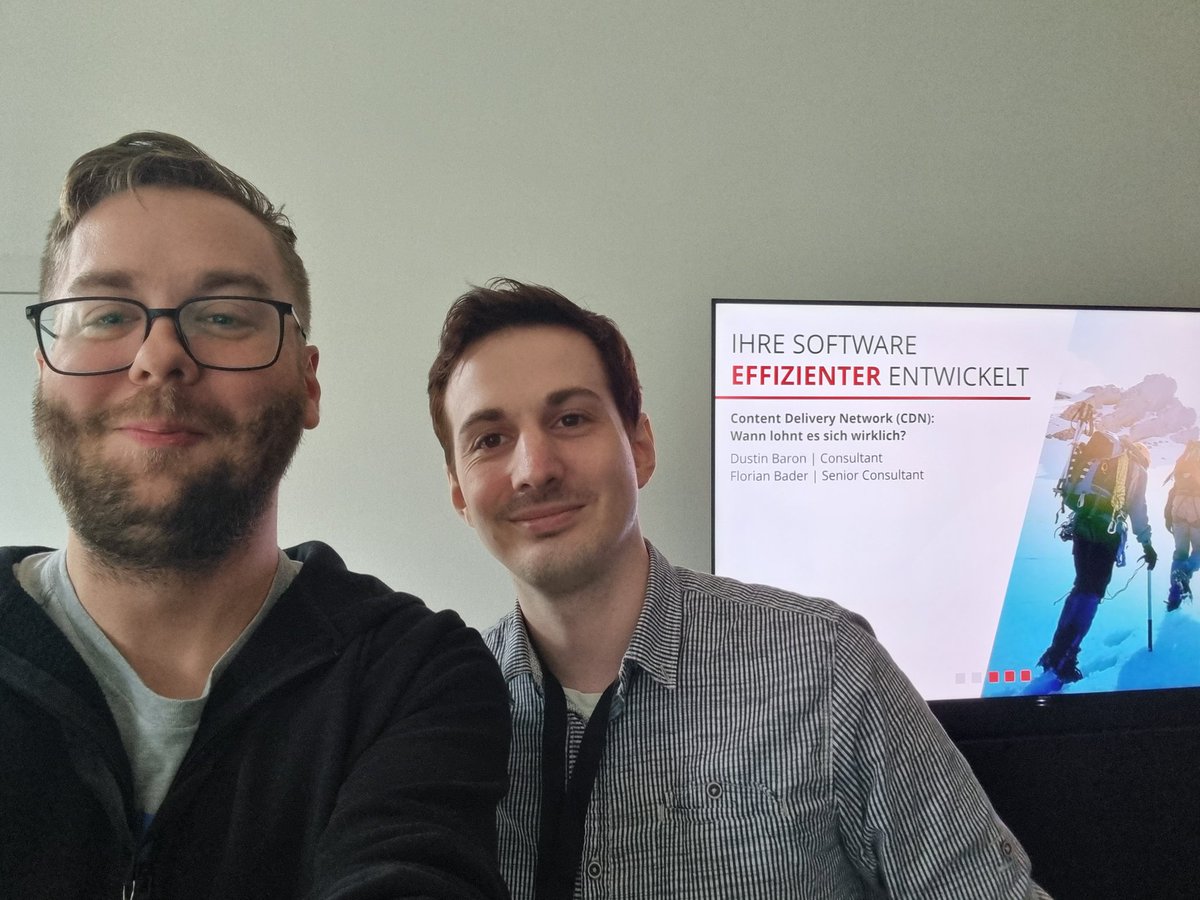Mein wunderbarer Kollege Dustin und ich erzählen heute auf der #wdc2022 über unsere Erfahrungen mit #cdn und wann sich diese lohnen. Kommt gerne vorbei. #Azure #AzureCDN #Cloudflare