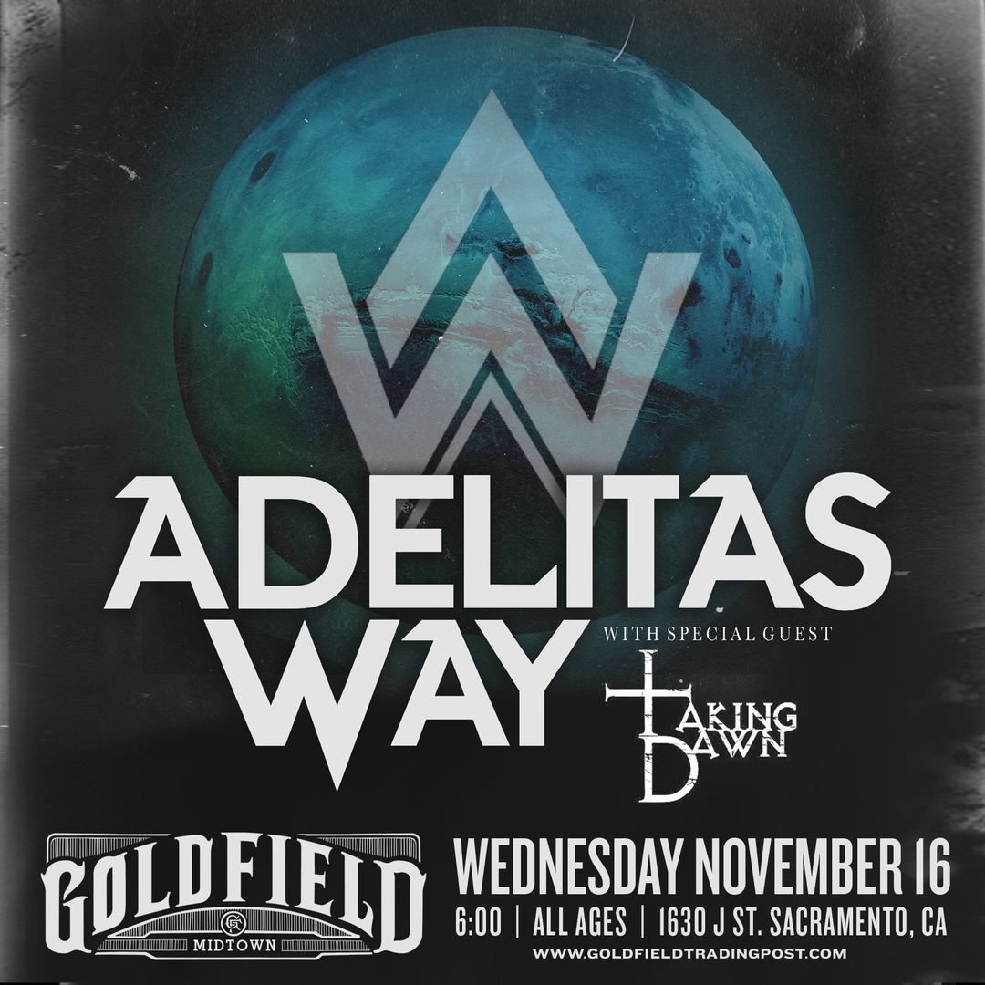 JUST ANNOUNCED!!! 🔊Adelitas Way will be coming to Goldfield Wednesday, November 16th! Grab your tickets in the bio today🤘