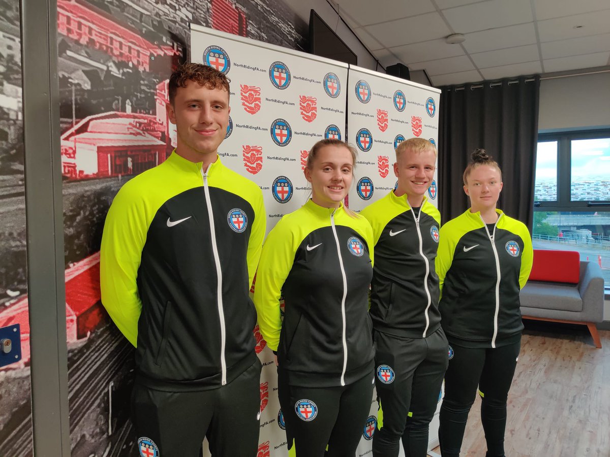NorthRidingFA's tweet photo. REFEREE EXCHANGE 🤝 |  We’re delighted that our fifth @FARefereeing exchange programme with our friends at @KentFA will take place this coming weekend. 

Two weekend’s of referee development, networking &amp; a games programme will take place between the two CFA’s 👊

#NRCFAREFDEV https://t.co/pDBKLrPrcP