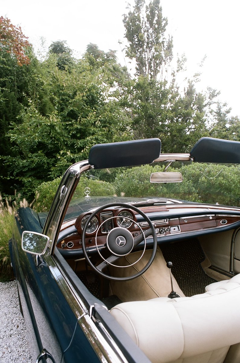 shokunbihali's tweet photo. Shot this fire Benz when I was upstate on 35mm https://t.co/trwVjnp91J