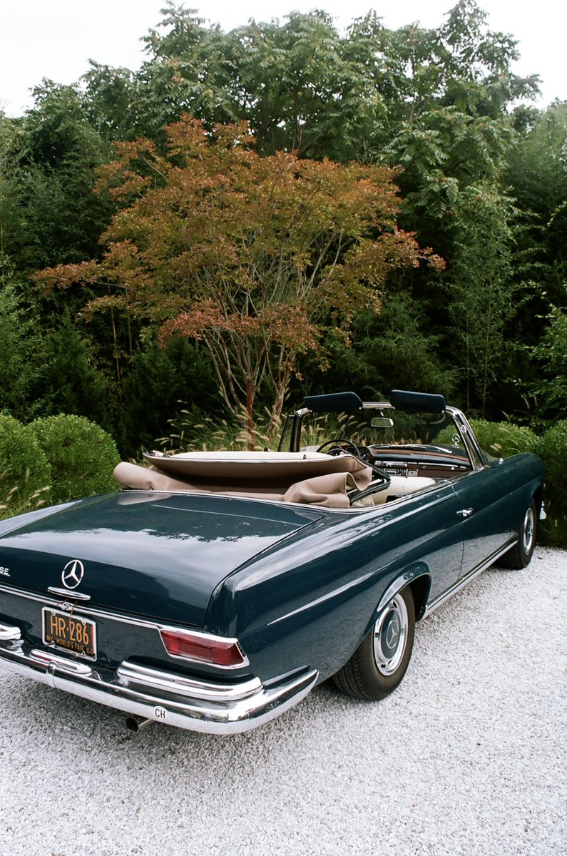 shokunbihali's tweet photo. Shot this fire Benz when I was upstate on 35mm https://t.co/trwVjnp91J