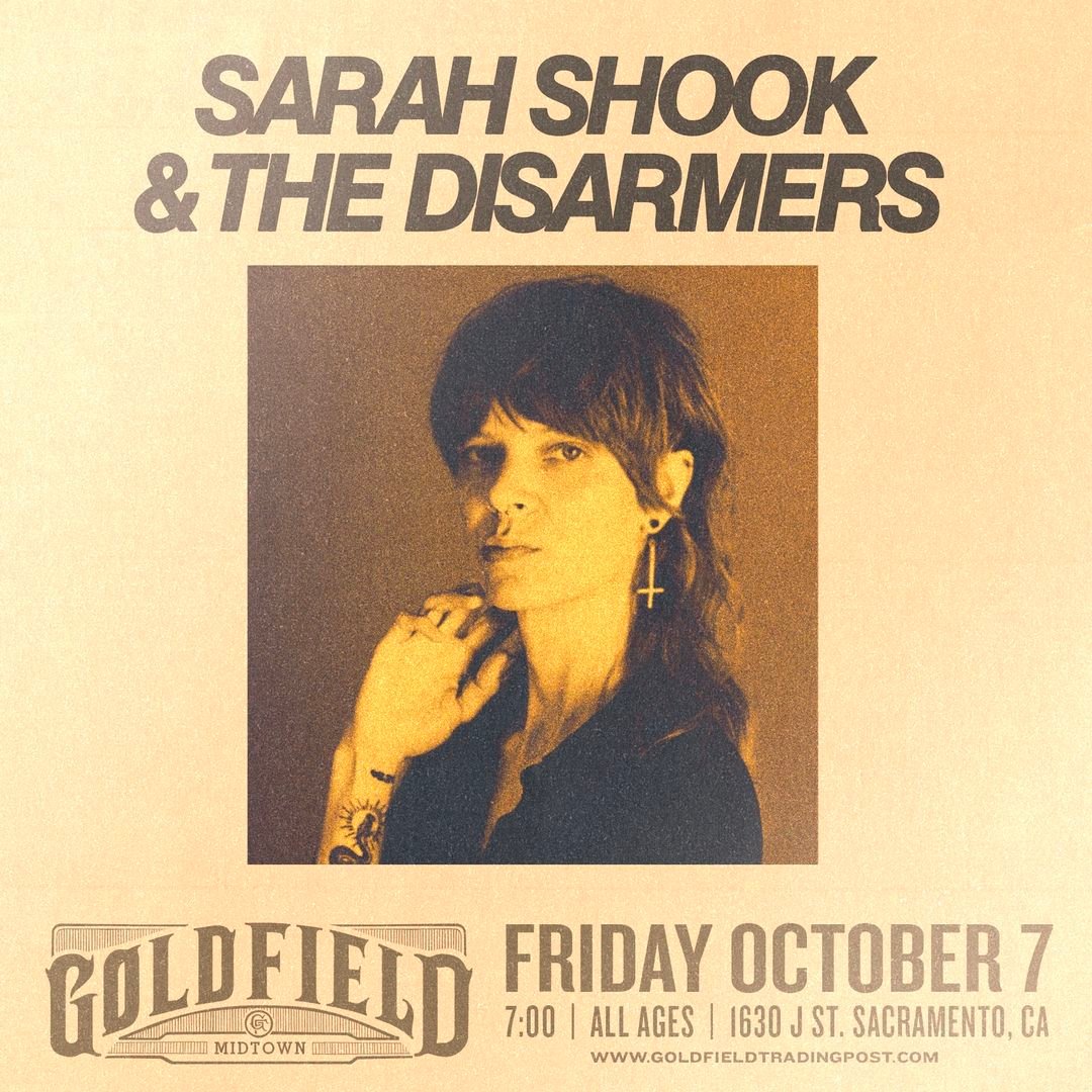 Sarah Shook &amp; the Disarmers will be coming to Goldfield on Friday, October 7th! You won't want to miss this! Grab your tickets in the bio🤩