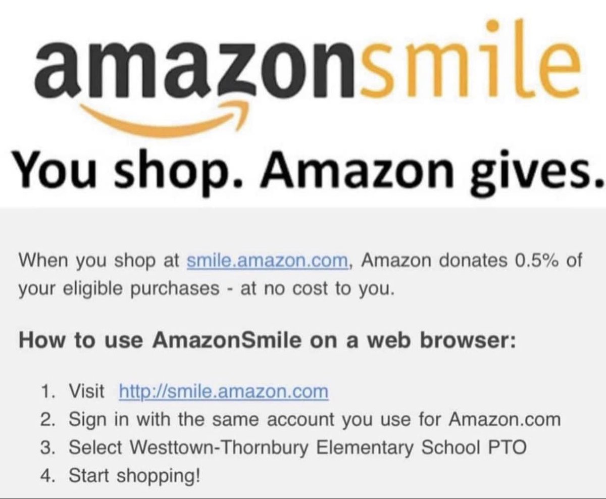 🐾 EASIEST WAY TO ADD TO PTO FUNDS RIGHT HERE!!  If you are already shopping on Amazon, might as well earn some funds!! It’s a one time set up! Thank you, Wildcats!! 🐾