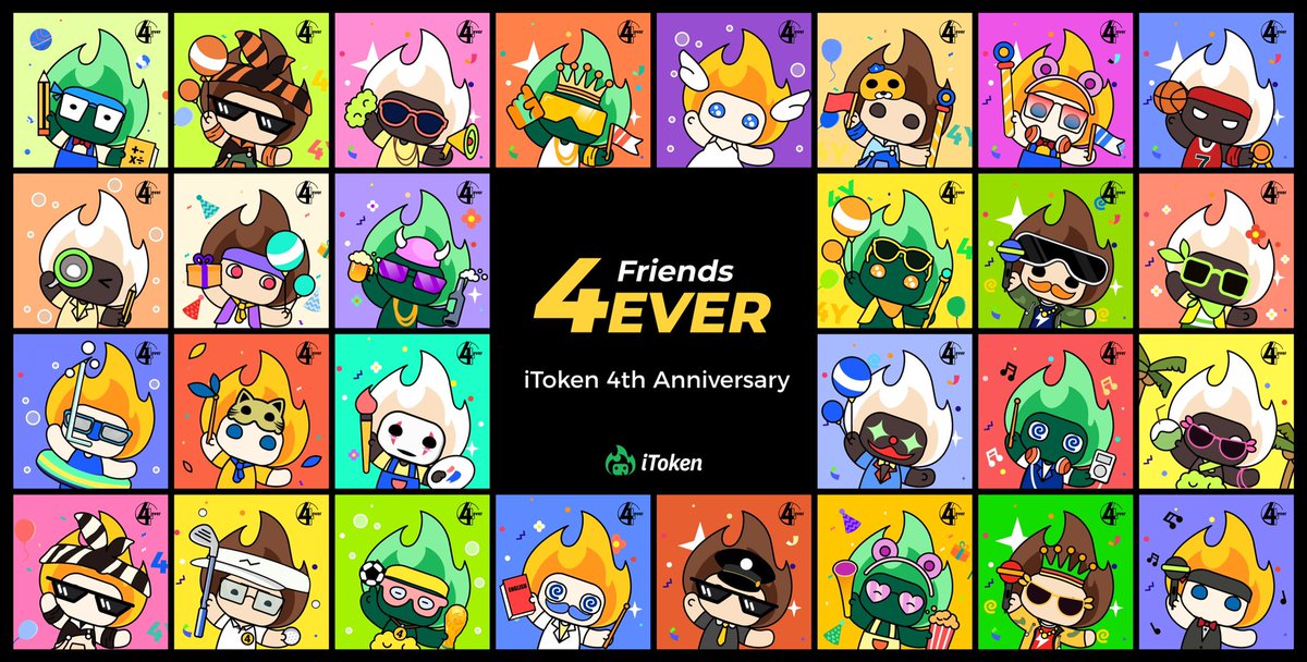 iTokenWallet's tweet photo. iToken's 4th Birthday! 🎂
Say: I Love iToken! 😍

🎁5 USDT x 40 winners = 200 USDT
🎁10 SUPER winners: Special ULA NFT

✅ Follow @iTokenWallet
✅ RT this with the top reason you love iToken + #iTokenTurns4 #Friends4ever
✅ Tag 3 friends
✅ Submit task #2 https://t.co/sl3DLYNhI5 https://t.co/27kYlWdwUZ