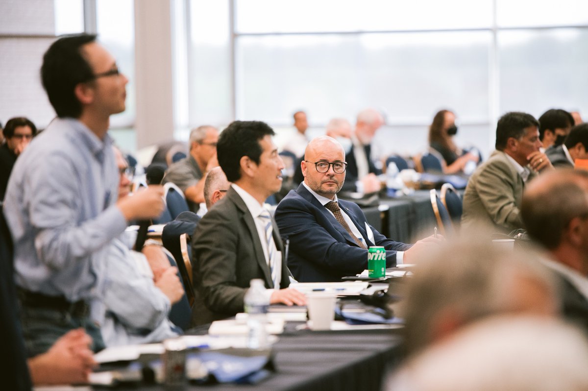 thetiresociety's tweet photo. The #tiresociety2022 meeting was the place to be to hear the latest in tire technology. Here are a few photos. #tireweekinakron https://t.co/D0Vd6f5KfZ