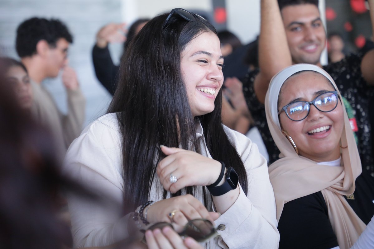 UofCanada's tweet photo. Welcome Class of 2026!
We are excited to have you all on campus together for the first time for Day 1 of your Orientation.
So many bright personalities in one room give us high hopes for the years to come! See you all tomorrow!
#UofCanada #UPEICairoCampus #RyersonCairo https://t.co/w4C3vxixVp