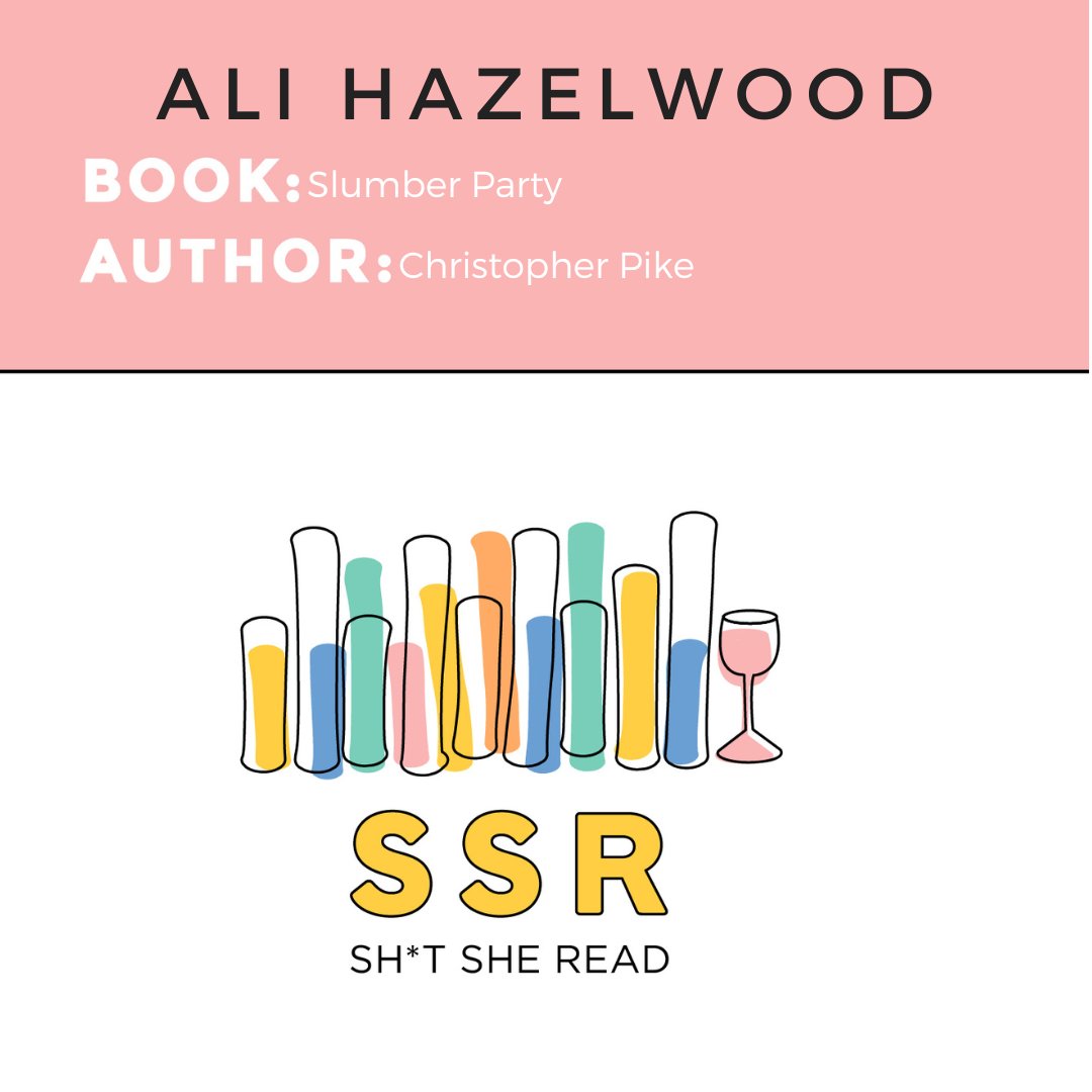 on this week's episode, #AliHazelwood and i attend a *very* bizarre sleepover — more specifically, Christopher Pike's 1985 SLUMBER PARTY. tune in for some peak SSR discussion! listen here: apple.co/3LKx37R cc: <a href="/FrolicPodNet/">Frolic Podcast Network</a>