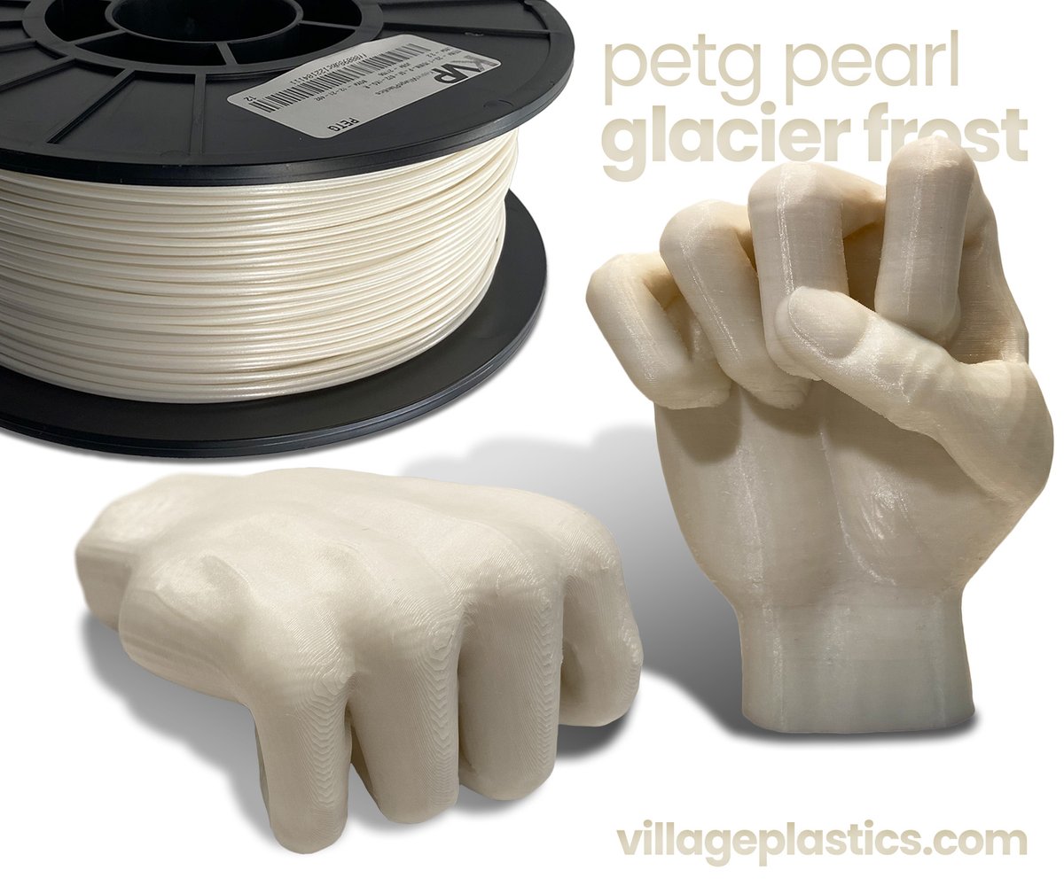 Keene Village Plastics (@keeneplastics) on Twitter photo #Featured | PETG Pearl Glacier Frost ❄️🧊
Thanks to this wonderful fist model in the #HandGestures collection by <a href="/mike_vom_mars/">Mike vom Mars</a>, I can now fist bump people without worrying about germs. 🤜🤛 #cool #fistbump
🧵 villageplastics.com #Featured | PETG Pearl Glacier Frost ❄️🧊
Thanks to this wonderful fist model in the #HandGestures collection by <a href="/mike_vom_mars/">Mike vom Mars</a>, I can now fist bump people without worrying about germs. 🤜🤛 #cool #fistbump
🧵 villageplastics.com