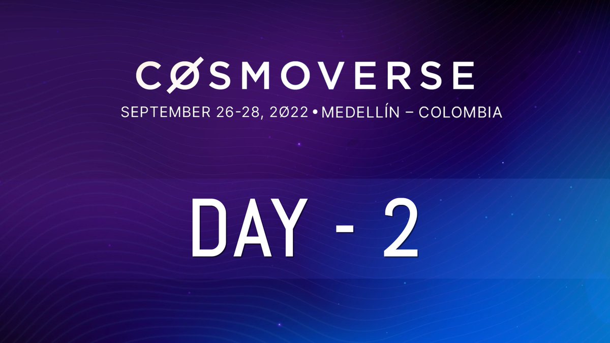Livestream for #Cosmoverse Day 2 📺

We start with a liquid staking segment including Quicksilver, Persistence, Stride, Lido, Crescent, Osmosis &amp; a LOT of alpha.

Link:
youtube.com/watch?v=eBiOgv…