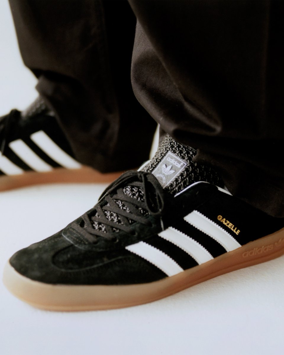 The adidas Gazelle Indoor ‘22 worn by London-based producer, multi-instrumentalist, and singer @wulumusic for SNS: bit.ly/3CeCj0e