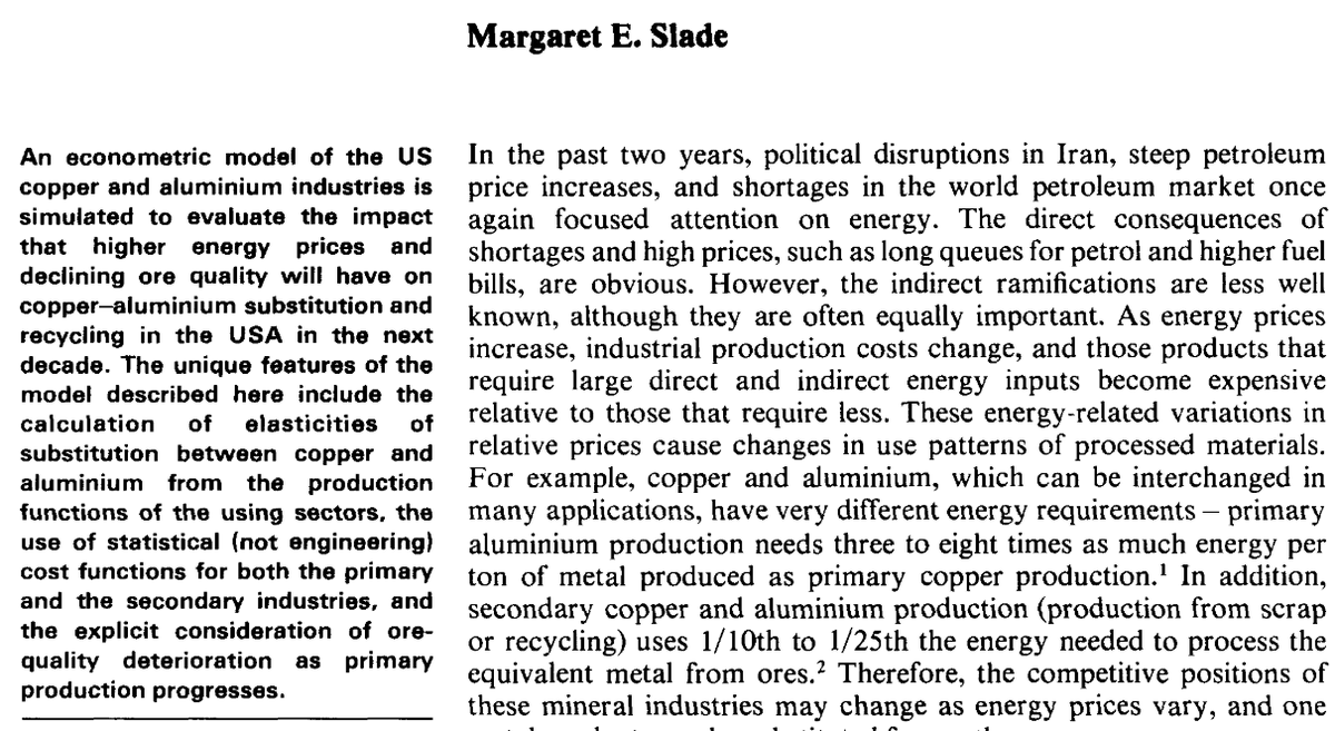 stocksandflows's tweet photo. An article 42 years old, it's intro reads almost like today's headlines.
https://t.co/Okju4dugVO
#resources #energy #circulareconomy #recycing https://t.co/qerBFr1a1I