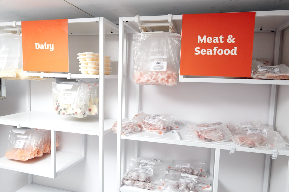 Today we launch Sainsfreeze, a new walk-in freezer concept store that will show customers how to freeze unexpected foods, saving surplus food going to waste and helping people save money.
📍Come find us at London’s Boxpark, Shoreditch, today and tomorrow! about.sainsburys.co.uk/sustainability…