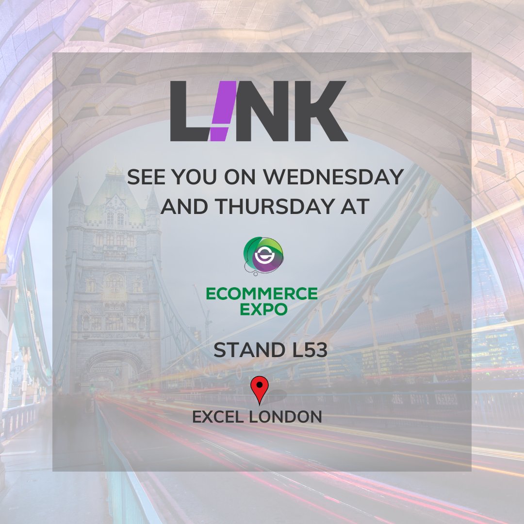 We are ready to rock <a href="/ecommerceexpo/">eCommerce Expo</a> this Wednesday and Thursday! See you at the <a href="/linksoftwareapp/">L!NK Software</a> stand.

#link2grow #popularcustomers #linksoftware #yourinfluencers #ecommerce #digitalmarketing #socialmediamarketing #influencermarketing #ecommerceexpo #london #ece22