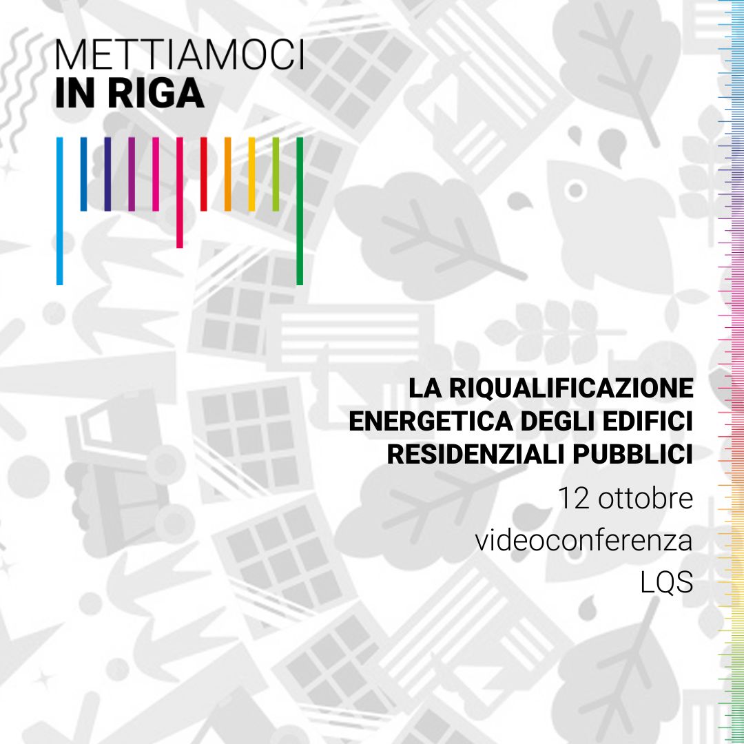 mettiamocinRIGA's tweet photo. La Linea di intervento LQS approfondirà, nel corso di una visita studio, le “buone pratiche” sviluppate dai progetti ENERSHIFT (H2020) “Bando di finanziamento innovativo per l’edilizia sociale nel settore dell’energia” e LEMON (H2020) “Meno Energia Più Opportunità”. https://t.co/FLfV0Jbdaf