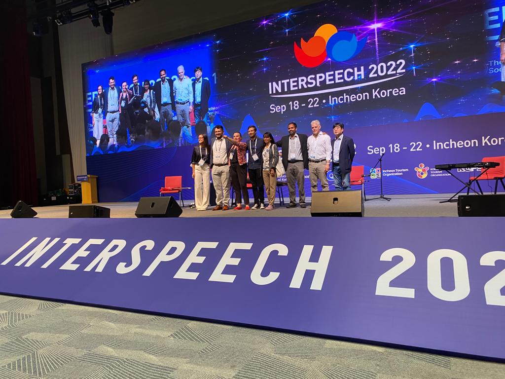 iscaSAC's tweet photo. It was great to be back at @ISCAInterspeech in person! We even had the opportunity to meet past ISCA-SAC members, including the first SAC president, Joseph Keshet! 
We are looking forward to the next Interspeech conferences, including 2025 in Rotterdam😊 https://t.co/Qvduwi4Z1W