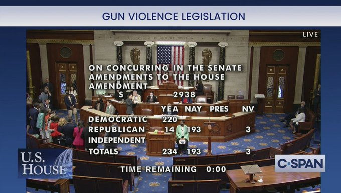 ShirlAAdams's tweet photo. @DrOz Since 2020, crime rates are up during Pandemic: assaults &amp; violent murders, part of a broad surge in #gunviolence. 
#BidenDemsCare: Despite GOP, they got the first gun violence bill passed in decades! 

MAGARepubs like Dr. OZ pose with guns, 
take🩸💰 from NRA to stop sane laws. https://t.co/NiRyRLo7m3