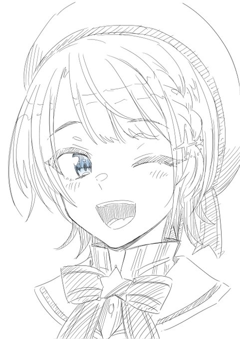 顔を可愛く描けるようになりたいから練習するぞ! 82 