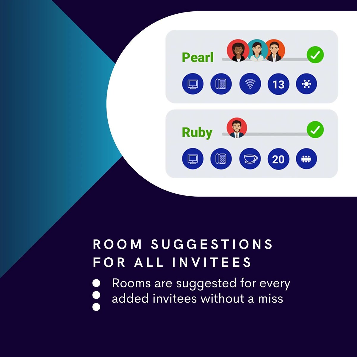 DigitalBricks2's tweet image. Meeting Room Management – Room Suggestions
The rooms will be recommended to each invitee via the DigitalBricks Meeting Room Management System based on their location without a miss.
buff.ly/3eC53Xs