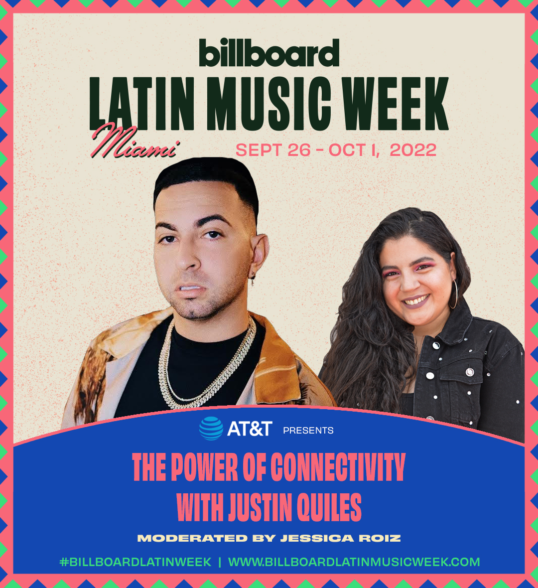 Join Jquiles And Att Live At Billboardlatinweek For An Insightful