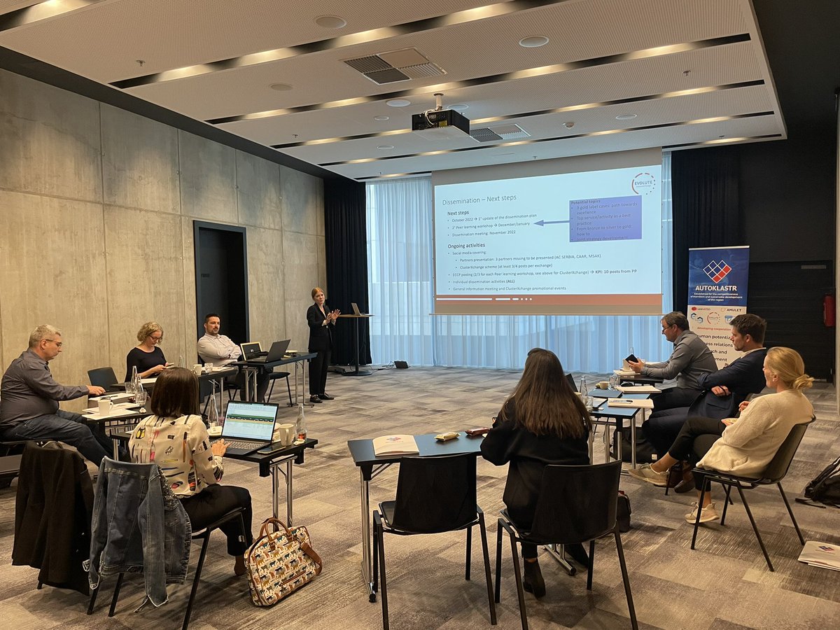 CAAR (@caarautoaragon) on Twitter photo And after finishing #EUClusterConference it is time for a general assembly meeting of our <a href="/EvoluteP/">Evolute Project</a> EU project with <a href="/cluster_comet/">Cluster COMET</a> <a href="/autoklastr/">Autoklastr</a> <a href="/FEMAC_CAT/">Cluster FEMAC</a> #WFG #ACSerbia And after finishing #EUClusterConference it is time for a general assembly meeting of our <a href="/EvoluteP/">Evolute Project</a> EU project with <a href="/cluster_comet/">Cluster COMET</a> <a href="/autoklastr/">Autoklastr</a> <a href="/FEMAC_CAT/">Cluster FEMAC</a> #WFG #ACSerbia