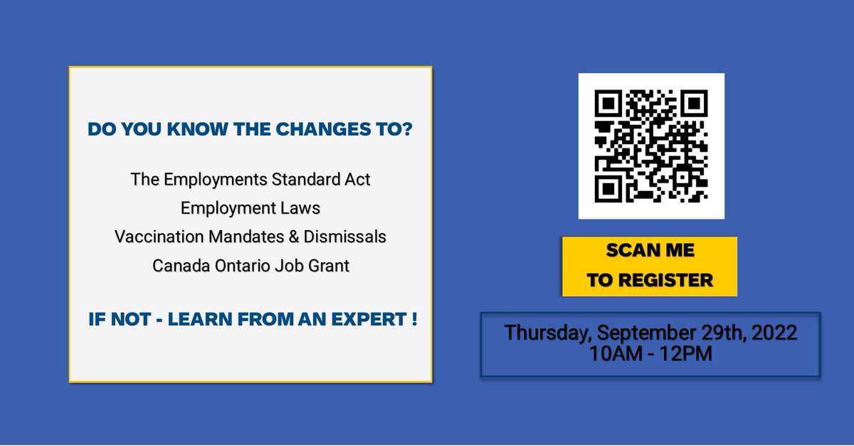 TDSB Community Services on Twitter "Do you know the changes in