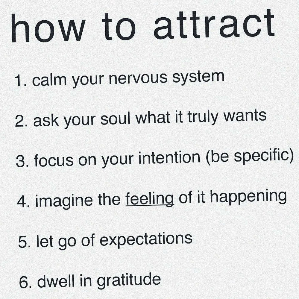 ThoughtCatalog's tweet photo. How To Attract ✅ https://t.co/ckFFQhQ25Q