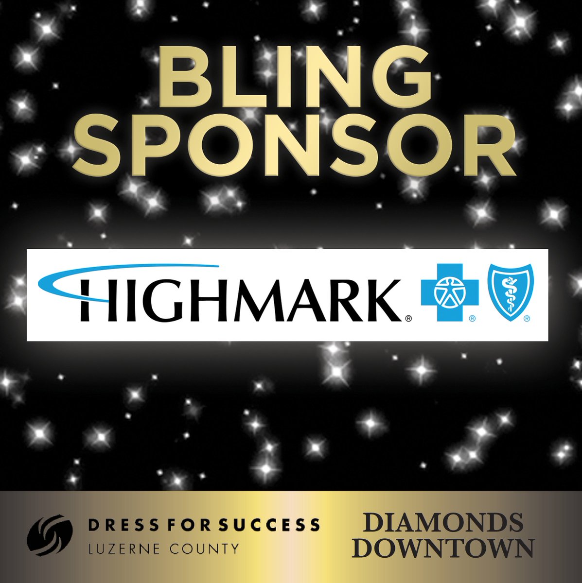 DFSluzerne's tweet photo. We would like to thank our Bling Sponsor @Highmark for supporting Diamonds Downtown on 9/29! https://t.co/gWPZIL8oAc