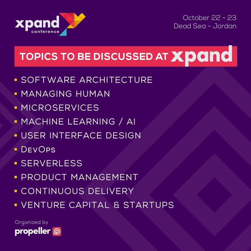 nauatech's tweet photo. مجدداً نسعد بعودة @Xpandconf وشراكتنا المجتمعية معهم! 👋
المؤتمر الأبرز بالمنطقة للمبرمجين والمطورين ومدراء المنتجات الرقمية، والمقام بالأردن بالفترة 22-23 أكتوبر 2022. 🔥
➡️ https://t.co/03HWoxUjPV
رجعنا بخصم أكبر! 💪
🎫 سارع بحجز تذكرتك "%35 خصم"، استخدم الكود:
✅ Techniya35 https://t.co/ojOAXRV2Cn