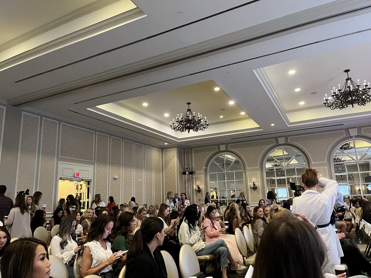 I’m at the <a href="/shopLTK/">LTK</a> conference at the Adolphus Hotel for <a href="/dallasnews/">Dallas Morning News</a>. 

Influencers, content creators, shoppers and more are filing in for today’s events.  🛍