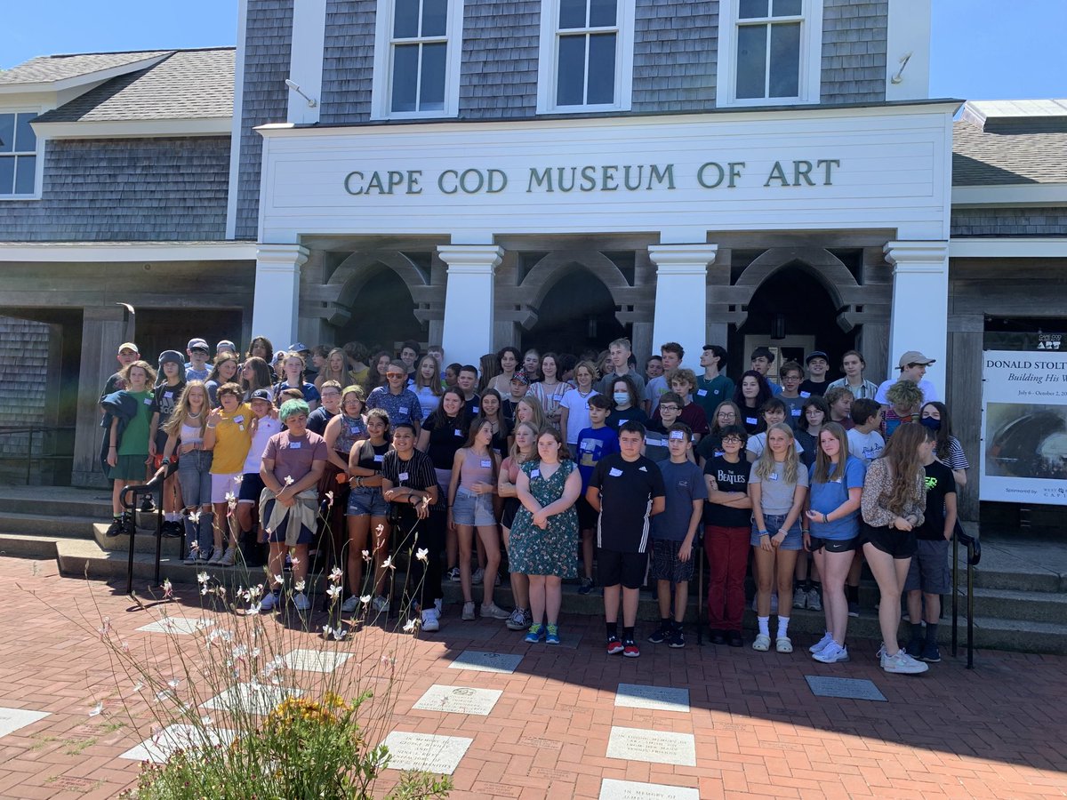 CCLCS195's tweet photo. It’s been an EPIC start to the 22-23 school year at CCLCS!  #epic #huzzah #capecodmuseumofart #capecinema #edthataddsup https://t.co/gv5lVOAbHe