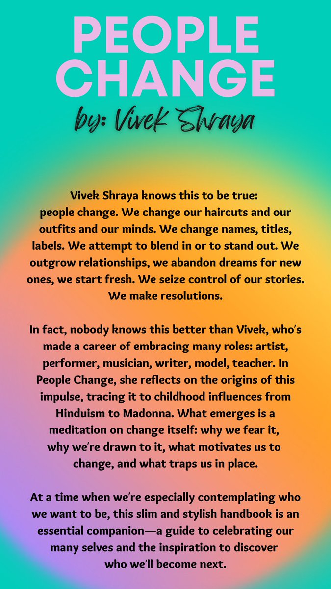 brescialibrary's tweet photo. #TrueStoryTuesday #BerylIveyLibrary #BresciaUC #PeopleChange #VivekShraya
Request this book from Omni: https://t.co/dIhvBCk6uL https://t.co/lAyXjPNmj1