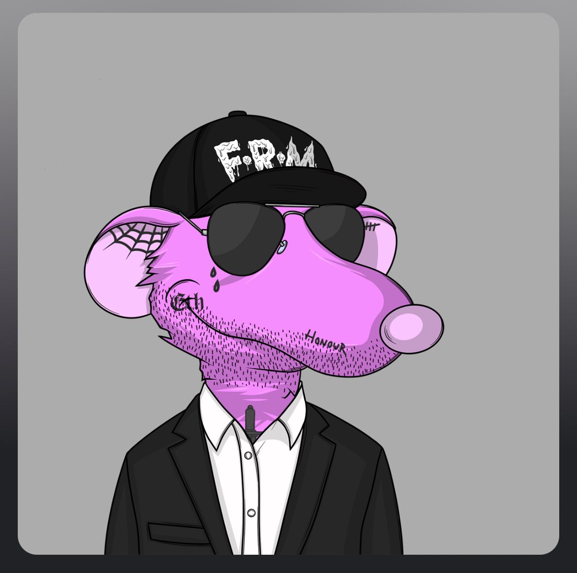 halon_1211's tweet photo. @WolfyPunks_nft @fatratmafia @NFTsofAverage @fatratmafia #FatRatMafia #FatRatFam #Cheeeeese 🧀🐀💎🧪🐬🎃 https://t.co/jUe5xfaVx4
