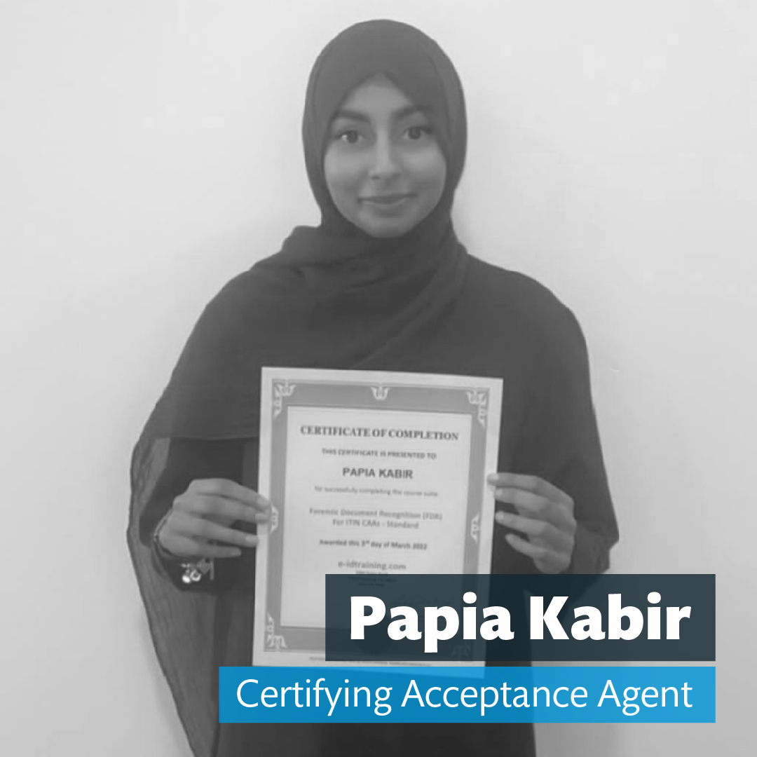 NotaryWoodcock's tweet photo. Congratulations to Papia - our newly-authorised Certifying Acceptance Agent.
Find out more about CAAs and ITINS on our website 👇
https://t.co/jqsHXfM28e
#caa #itin #irs #certifyingacceptanceagent #notary #notarypublic #apostille #legalisation #fcdo https://t.co/lZJGUzRoOL