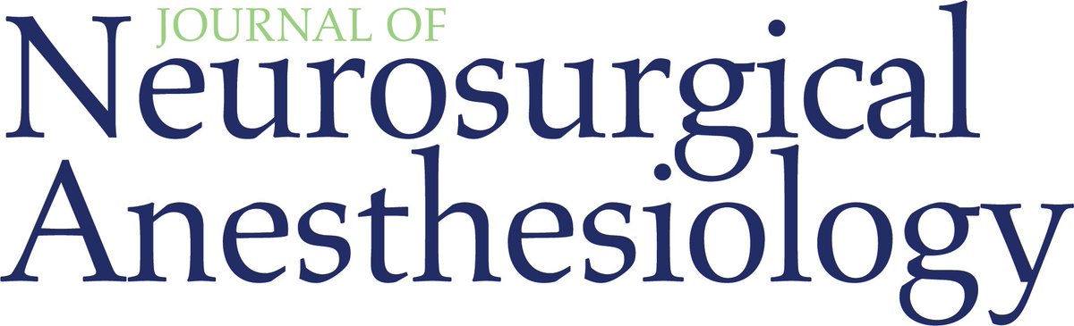 From the 10/22 Edition of the Journal Of Neurosurgical Anesthesiology. "Brain Cancer Progression: A Retrospective Multicenter Comparison of Awake Craniotomy Versus General Anesthesia in High-grade Glioma Resection"  Review the free Editor's Choice article: ow.ly/2qQx50KKese
