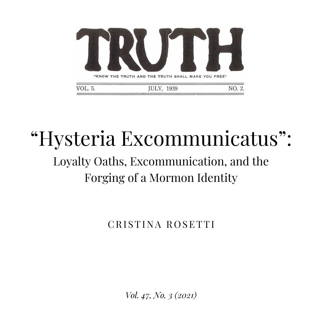 Journal of Mormon History tweet media