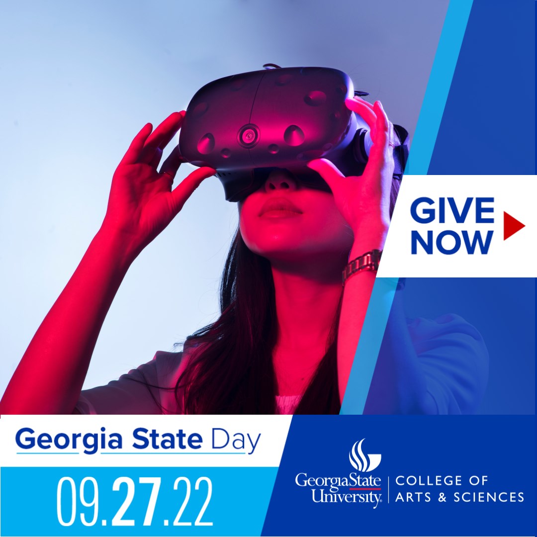 GSUArtSci's tweet photo. It’s officially #TheStateDay! Celebrate with the College of Arts &amp; Sciences today by helping us reach our goal of 100 gifts. Once it has been reached, Dean Rosen will give $1,500! #GSUArtSci 

Donate Here: https://t.co/G83RkDRzGL https://t.co/dJJGwAxa1n