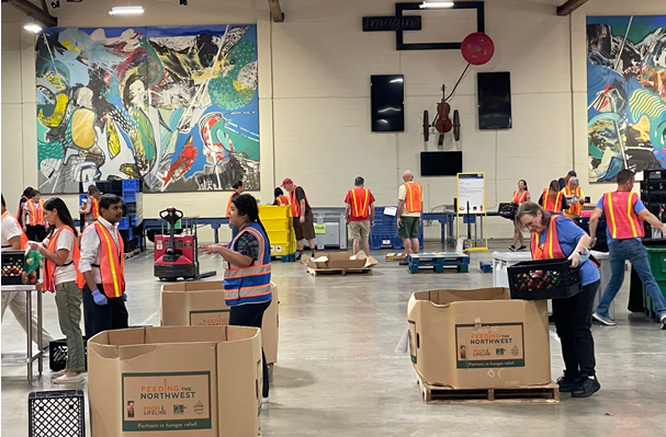 _InsightLLC's tweet image. Our team volunteered at the Second Harvest Food Bank as our iCare initiative kicks back up in person!

#FeedOC #HungerActionMonth #iCare