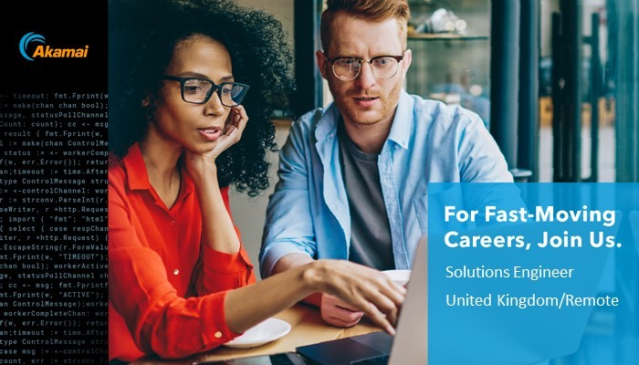 zerosport7's tweet photo. Akamai is seeking a Solutions Engineer in the United Kingdom/Remote. Apply here. @Akamai @akamaicareers #careers #applyhere #AkamaiJobs https://t.co/YutE5ZlfMg https://t.co/zAzzxqy8pL