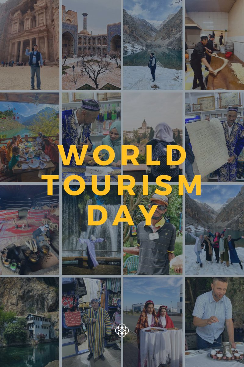 HalalTravelGde's tweet photo. Happy World Tourism Day! 🥳

#RethinkTourism #HalalTravelGuide https://t.co/JLQglklAXs