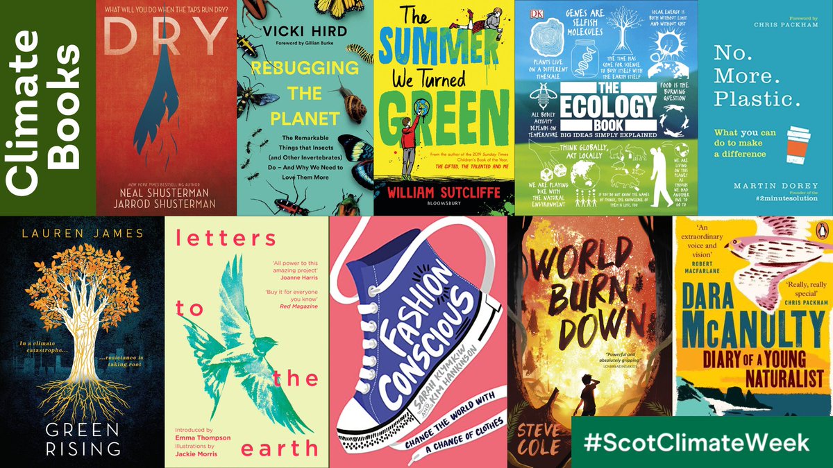 Library_DGS's tweet image. Looking for your next read? Try one of these for #ScotClimateWeek!