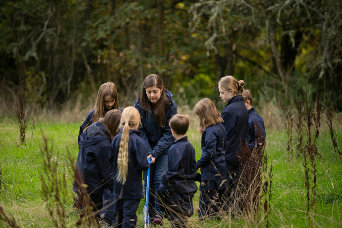 StrathallanPrep's tweet photo. Tree-mendous learning with @PKCTrust π²π
We are thrilled to be part of 'A Tree for Every Child in Perthshire' pilot project this year π€©
Thanks to Catherine Leatherland for helping Years 3-6 with π³ identification & spacing today π€
#ScotClimateWeek #EveryoneNeedsNature https://t.co/7yUk9fy6Uv