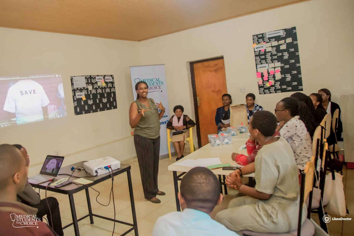 MSFC_Rwanda's tweet photo. SAVE for a better future. Through the #SAVEproject, MSFC continues collaborating with @family_flavours to train future physicians about the legal and medical aspects of abortion using innovative videos and practical sessions with hands-on simulation

#InternationalSafeAbortionDay https://t.co/O7dvtxktHf