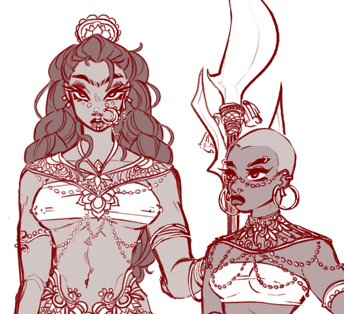 lauruchannn's tweet photo. *crawls out from under my art block for 2 seconds* #dndnpcs https://t.co/p5YltGrQUg