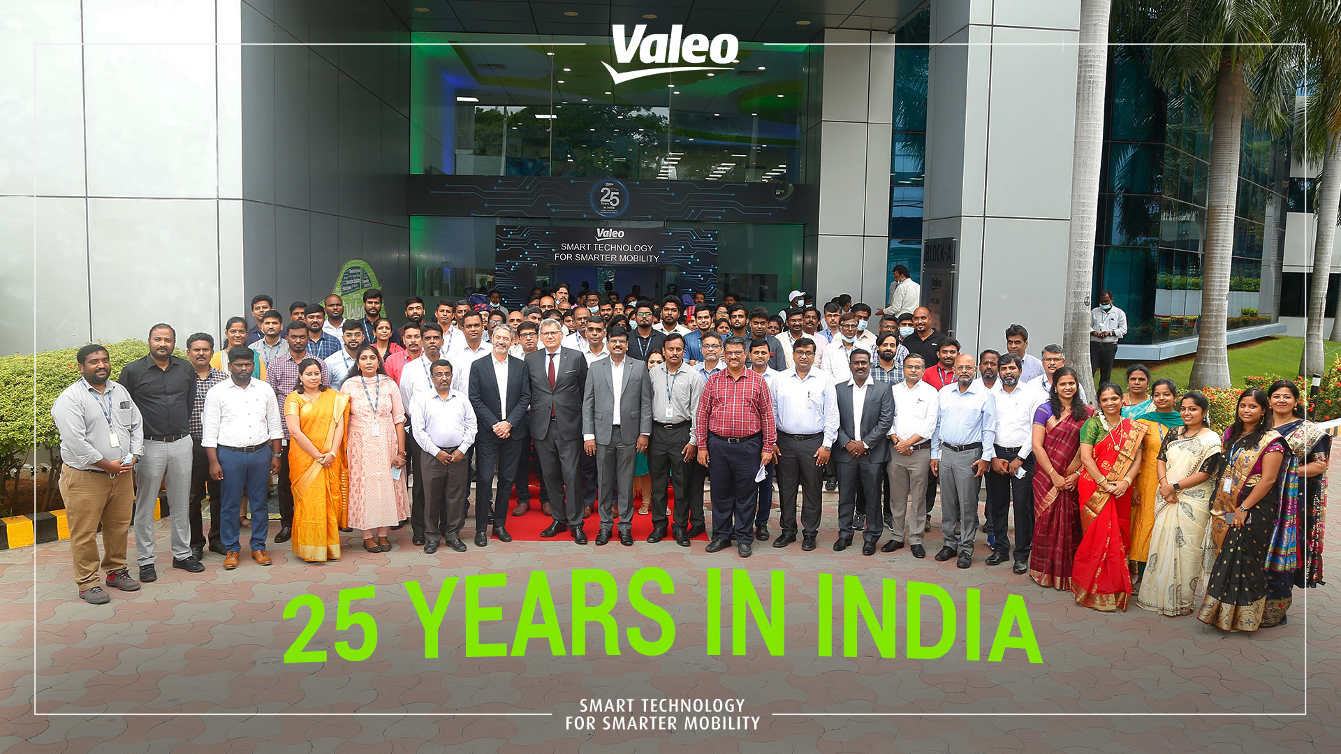 Valeo Group on X: Happy 25th anniversary to the whole Valeo India team! In  India since 1997, Valeo today has 6,000 employees and spans five cities  across the country, including an innovative