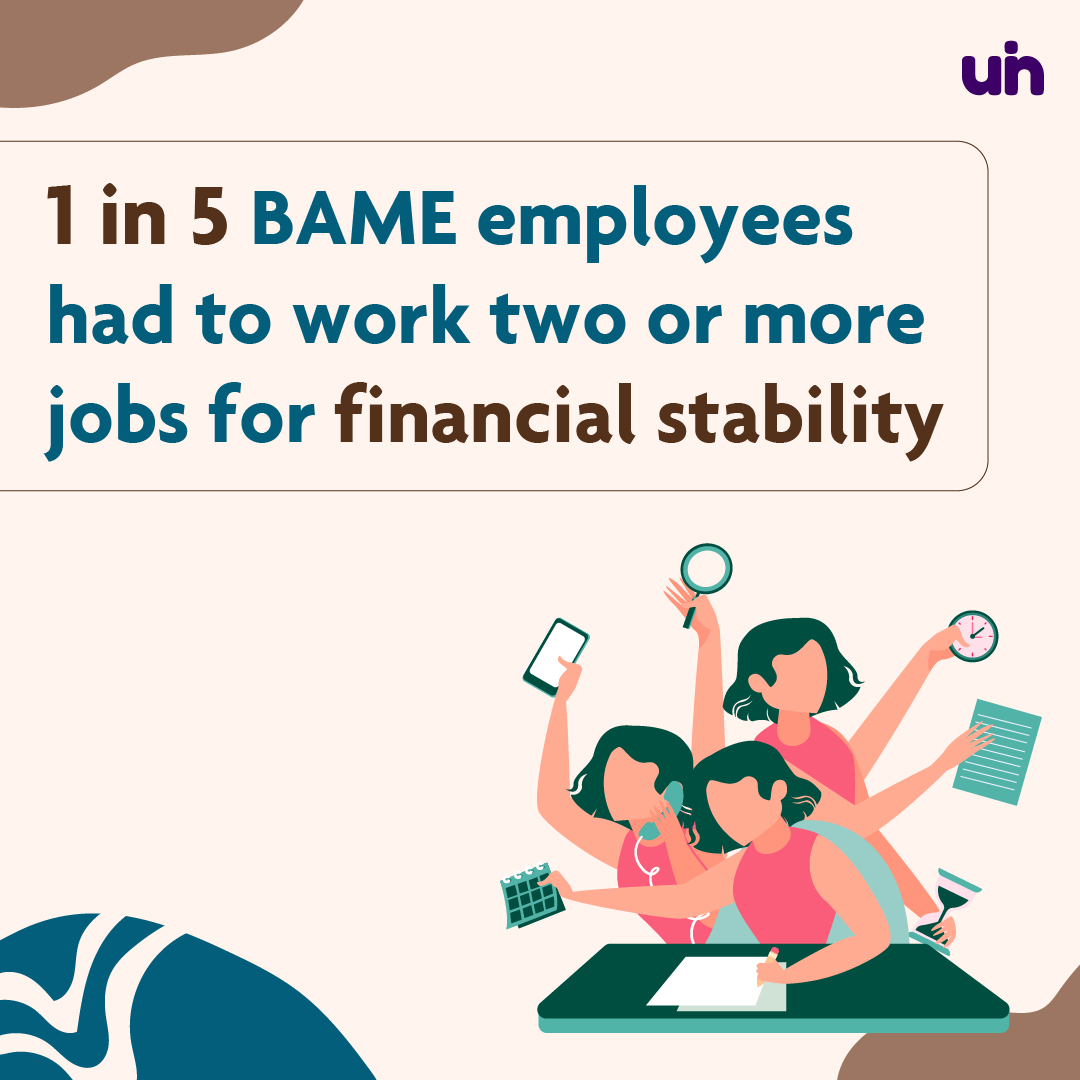 UnHireCo's tweet photo. BAME employees are taken a step away from progress and equality every day. You contribute to this regression every time you refuse to take a stand. 
#racialdiscrimation #unhire #toxicplace #Racism https://t.co/zqkMEfbitG