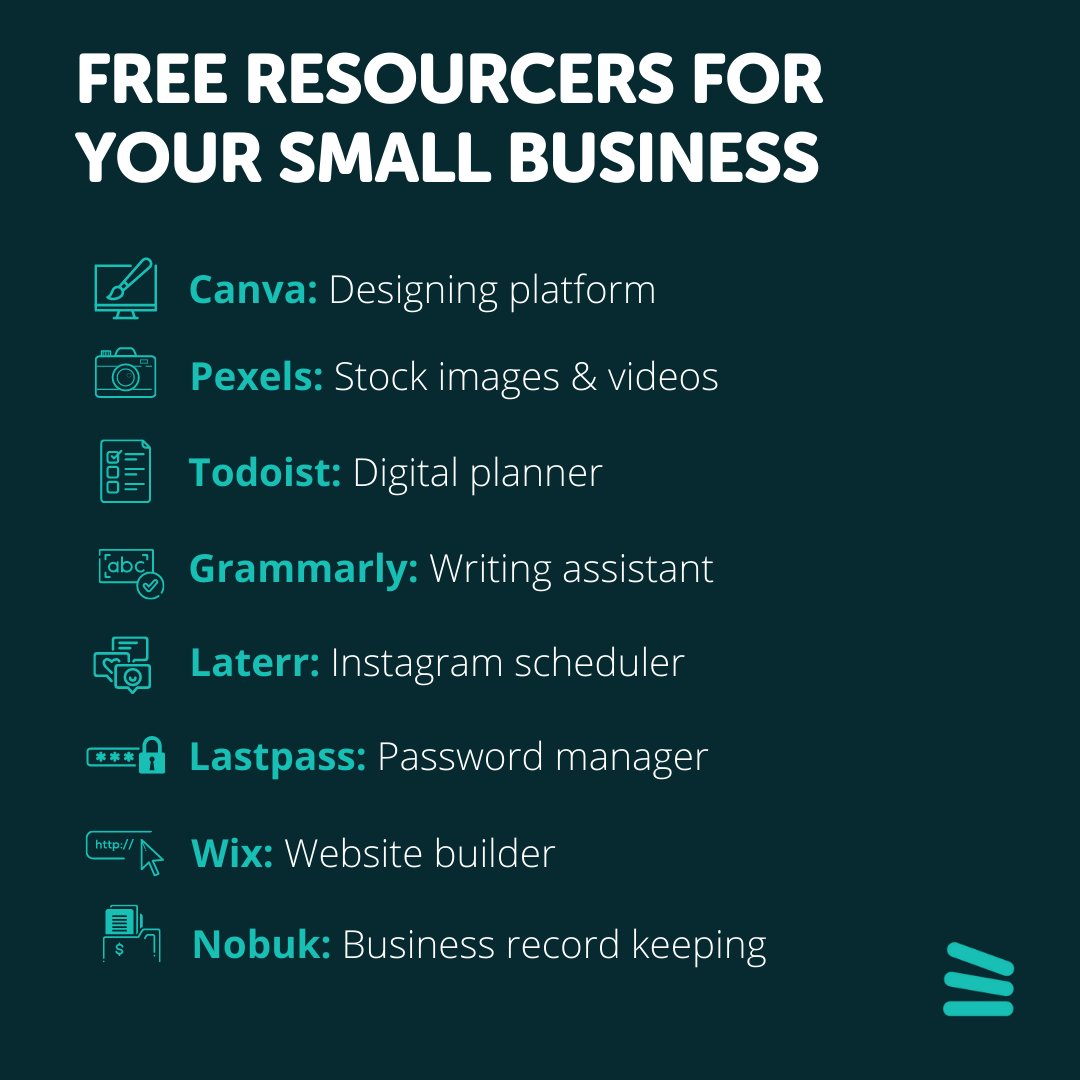 Running a business is tough but it can be made so much easier with these free tools! Let us know if we have missed any! 🏅🧩📱