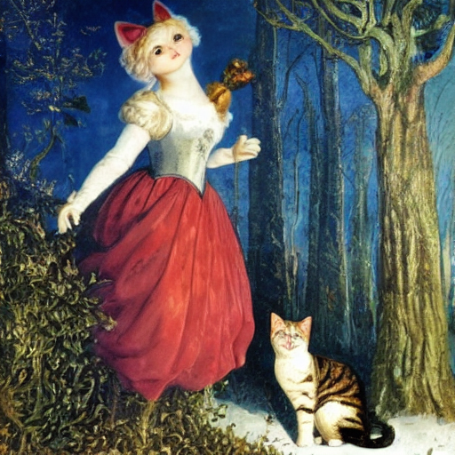 satorinrinriy's tweet photo. いろんな猫にチャレンジしてみた。
「リアル,超詳細,肖像画,夜の森のバロック,ルネサンスの猫,エレガント,美しい,猫」
元のStableDiffusionの呪文っぽく単語で並べてみたんだけど。なかなか。

#JapaneseStableDiffusion
#StableDiffusion https://t.co/PsBI3sfrf6