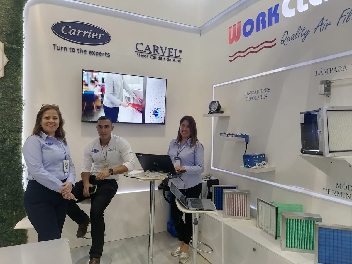 CARVEL_SA's tweet photo. Es momento de #sostenibilidad | ¡Los esperamos en nuestro Stand 403 - Pabellón 6! 🍃 Corferias / Bogotá del 26 al 30 de septiembre 2022
@carrier @carrier_latam @acaire_oficial
Conozca en vivo nuestras Tecnologías de Purificación del Aire #workclean y el NUEVO #carrier #ecoblue https://t.co/gJkcJnINfN