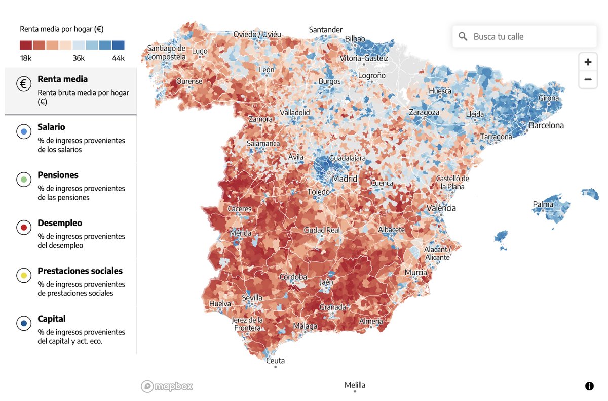 Un gran trabajo en <a href="/eldiarioes/">elDiario.es</a> para mostrar desigualdades socioeconómicas por secciones censales en España
eldiario.es/economia/orige…