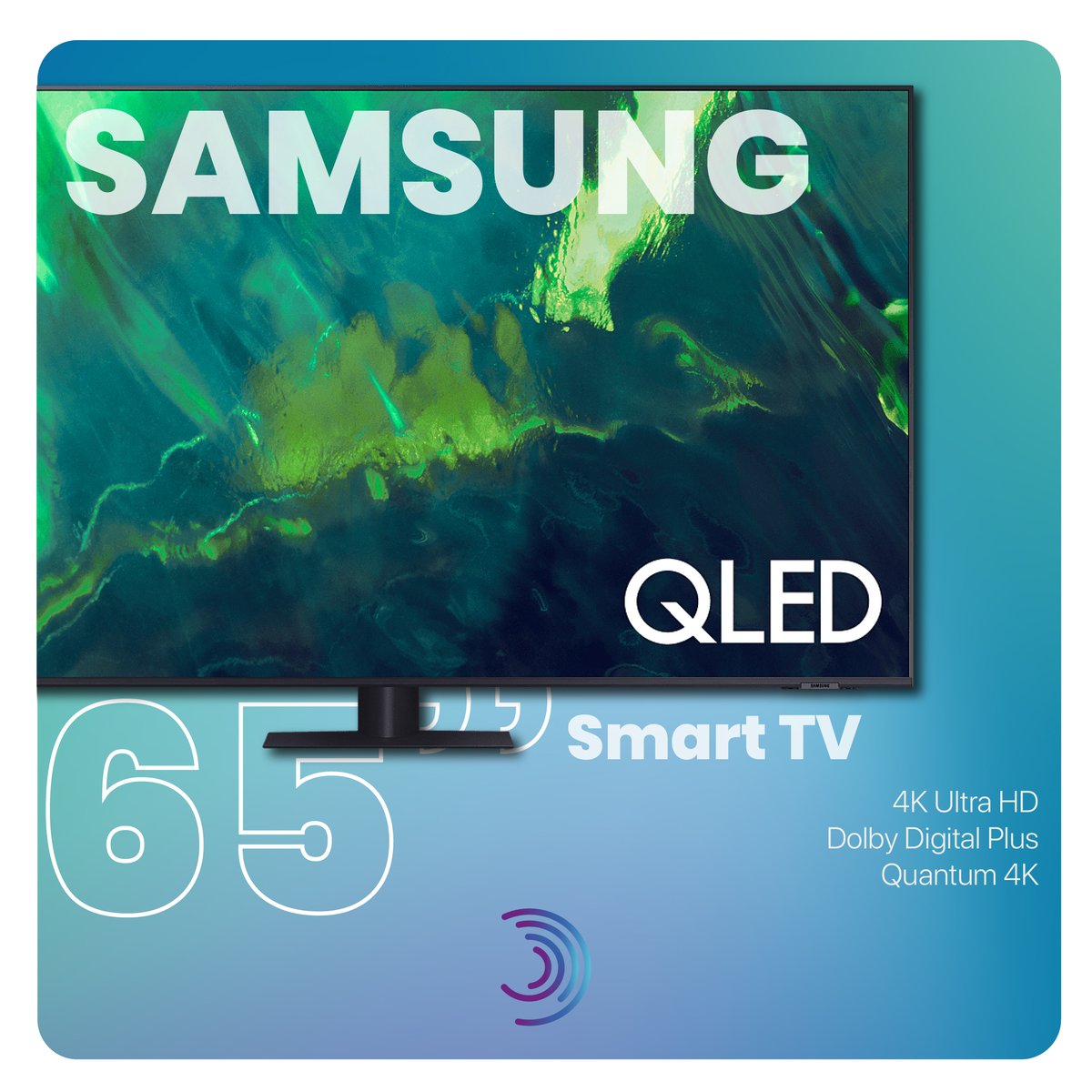DitelStore's tweet photo. Todo lo que querés ver 👁️
📺 Smart TV Samsung 65" QLED 📺
📲 Pedilo en nuestro canal de Telegram: https://t.co/wDURX3nbvG
#Ditel #TiendaCripto https://t.co/7tTTYOlHYV